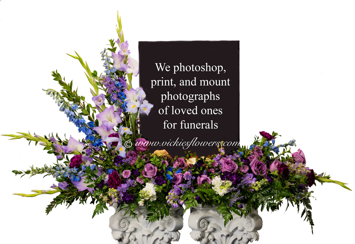 Funeral Photo Editing Vickies Flowers Brighton Co Florist